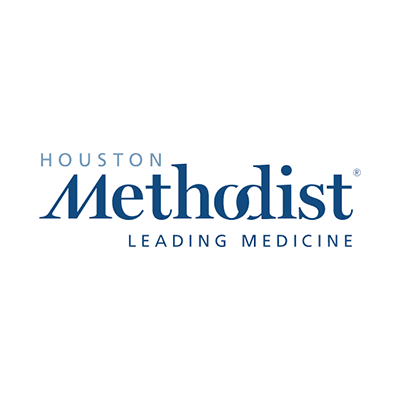 Logo of Houston Methodist hospital, a Latattore Foundation health and wellness partner